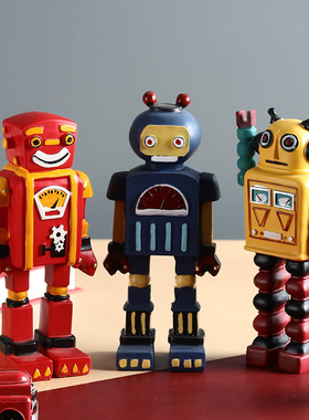 卡通家居客厅复古拍摄道具样品房