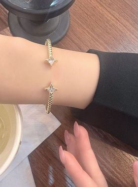 韩系风ins锆石满天星手链