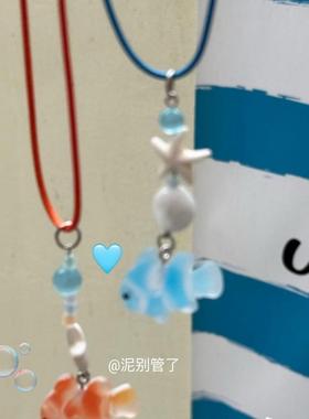 仙莉丝小丑鱼可爱项链个性ins风