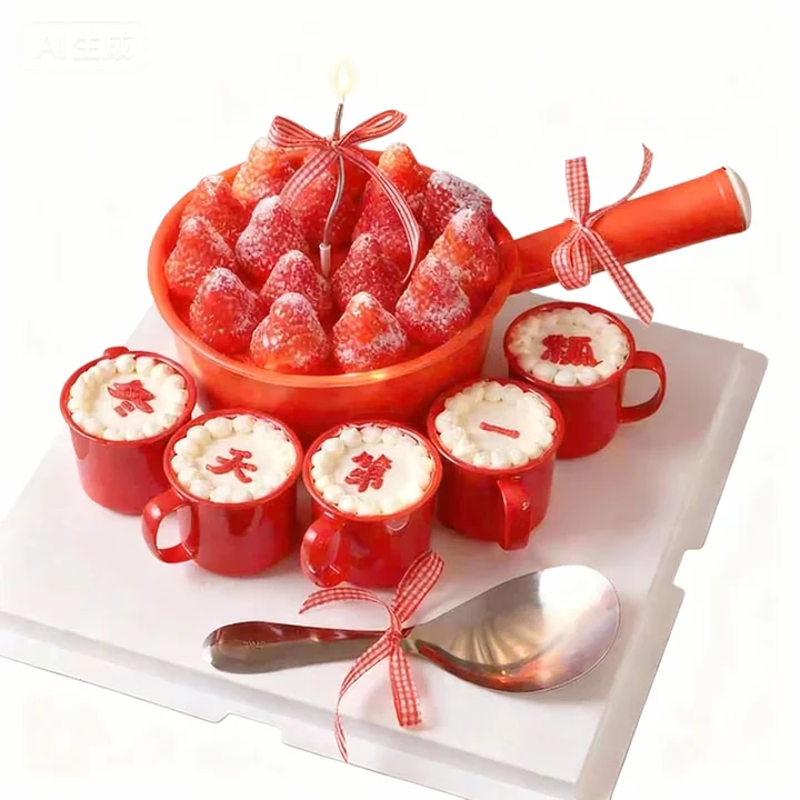 网红蛋糕勺水瓢蛋糕磨具批发大红色水舀子加厚带嘴长手柄老式水勺,淘宝优惠券,粉丝福利购,淘宝优惠卷