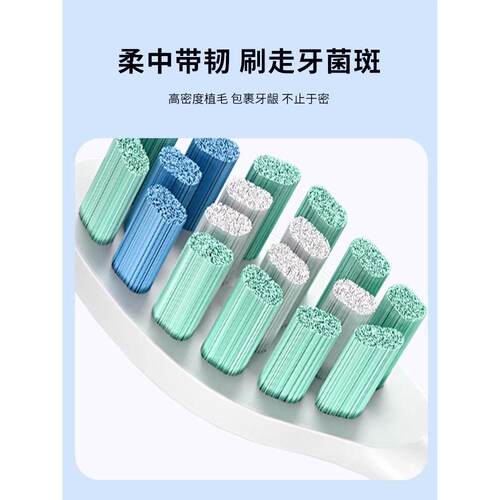 适配福派电动牙刷头a6/a6plus/a6s/a8/zrz5替换头软毛fupai成人 - 图3
