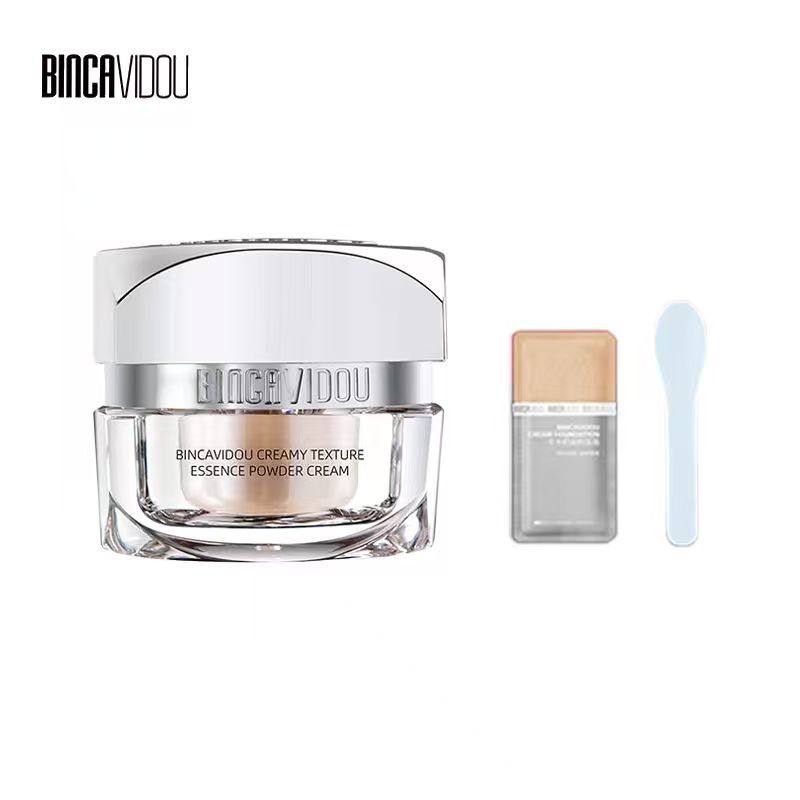 BINCA VIDOU/卞卡奶油质地精华粉霜保湿干混油皮轻薄服帖奶油妆感,淘宝优惠券,粉丝福利购,淘宝优惠卷