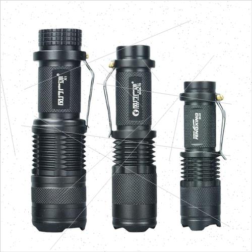 LED Strong Flashlight X1 P50 SK98 T6 Zoom Rechargeable Alumi-图2