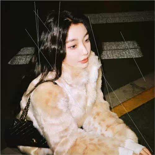 Korean  of the new environmentally friendly leopard fox fur - 图2