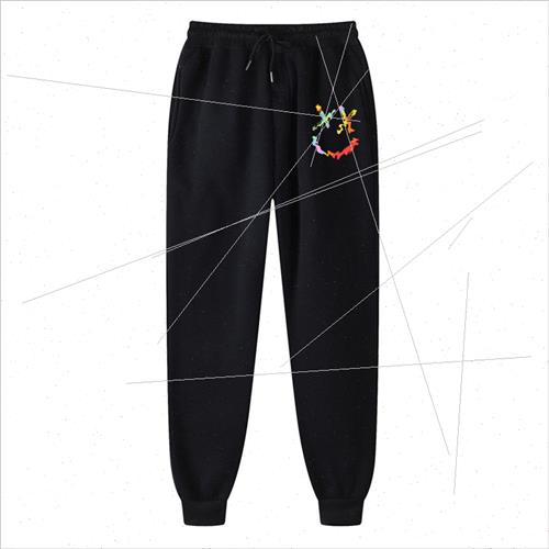 Autumn new casual pants mens pants large size sweatpants dra - 图1