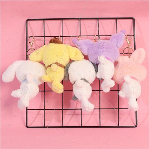 Heart Tong toys plush sleeping cute pet pendant cute girl mi - 图0