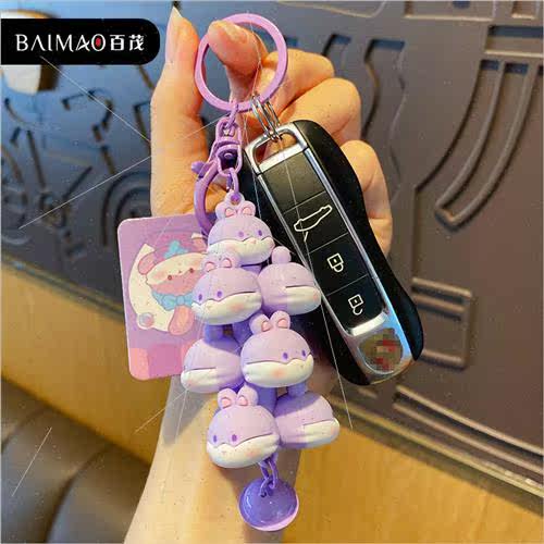 Cartoon big ears fox fantasy rabbit exquisite charm stacking - 图1