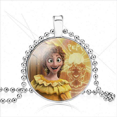 Magic Full House Encanto Time Gemstone Round Pendant Rice Be - 图2