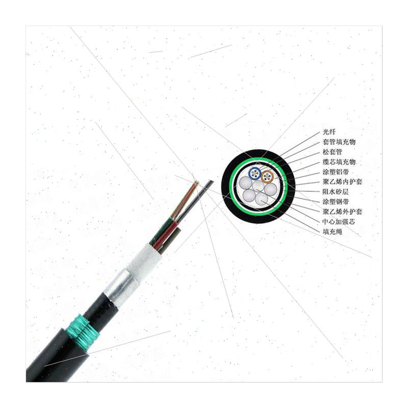 Outdoor direct buried fiber optic cable GYTA53-4 cores singl - 图3