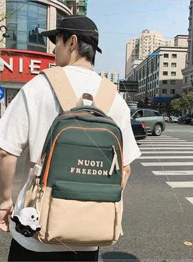 cool workwear men and women couple students large capacity s