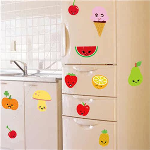 Wall Stickers AY632 Fruit Wall Stickers With Heart Kitchen C - 图0
