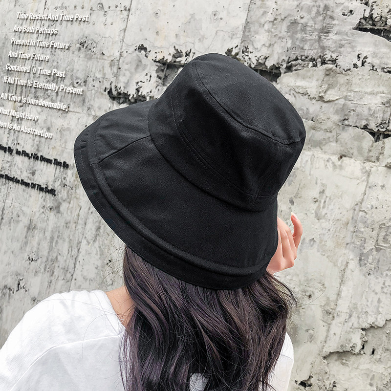 渔夫帽女电动车夏骑车防晒帽吹不翻骑行遮阳帽防风防紫外线太阳帽