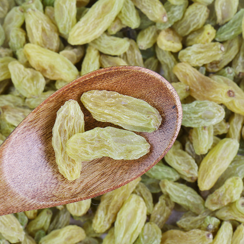 新货无核绿葡萄500g袋装提子干蜜饯 肥果葡萄干
