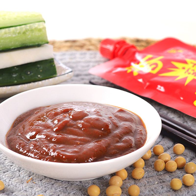 香其酱东北大酱特产农家沾菜蘸酱香辣酱黄豆瓣酱袋装熟酱拌饭酱料,淘宝优惠券,粉丝福利购,淘宝优惠卷