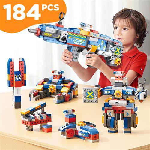 172 large particle building blocks Variety Hopper Robot Plug - 图2