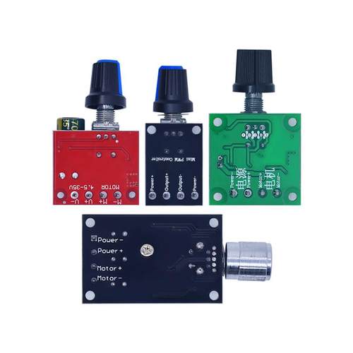 PWM DC motor speed ctroller 5V-35 speed s LED dimming speed - 图3