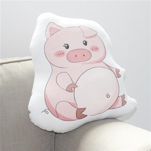 Cute pig doll plush toy doll bed doll super st sleep nap lyi - 图0
