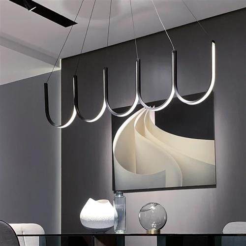 Italian minimalist modern simple living room chelier persaly - 图2