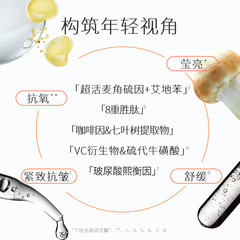 华熙生物德玛润菁粹眼部精华乳眼霜 德玛润眼霜