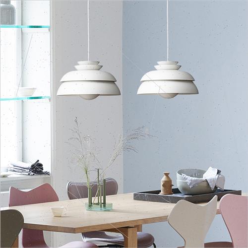 Dining room chandelier single head round table minimalist wa - 图2