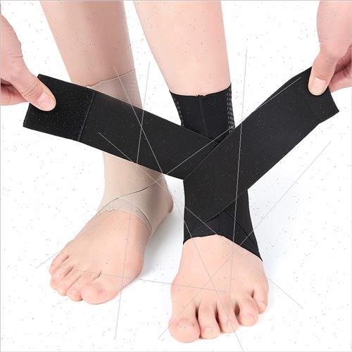 Thin sports ankle bandage compression ankle pads outdoor bas - 图1