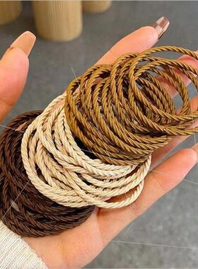 Tie hair rubber bfemale high ponytail hair rope 2022 new hea