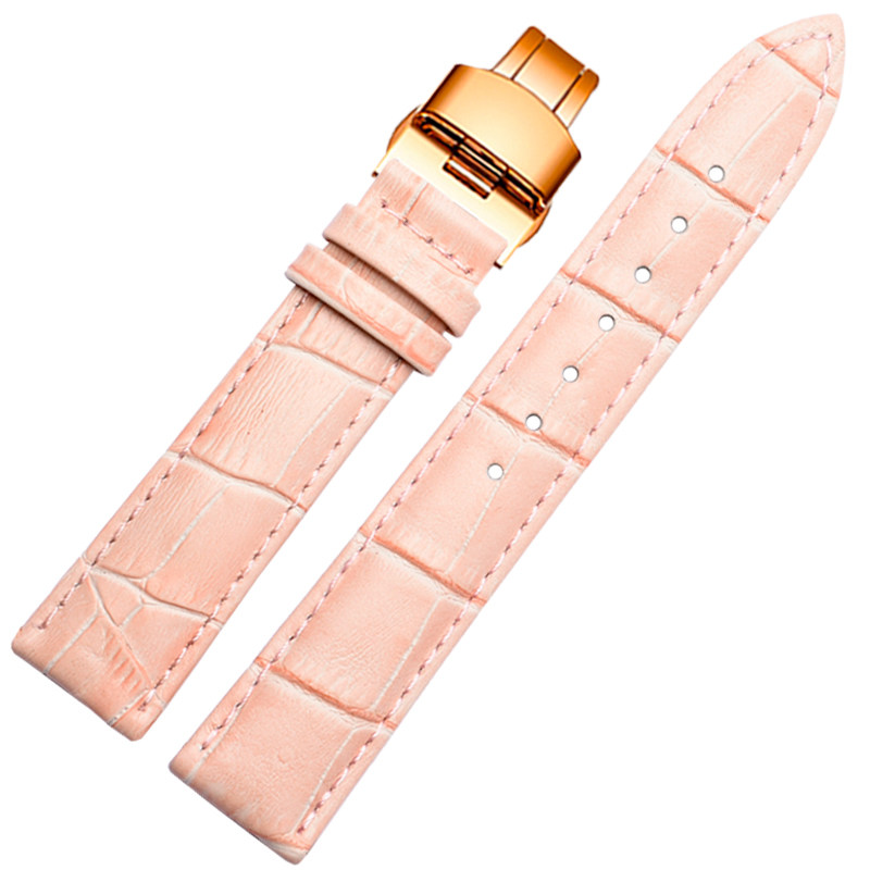 真皮配件铁达时罗西尼阿玛尼手表带 米斯顿配件