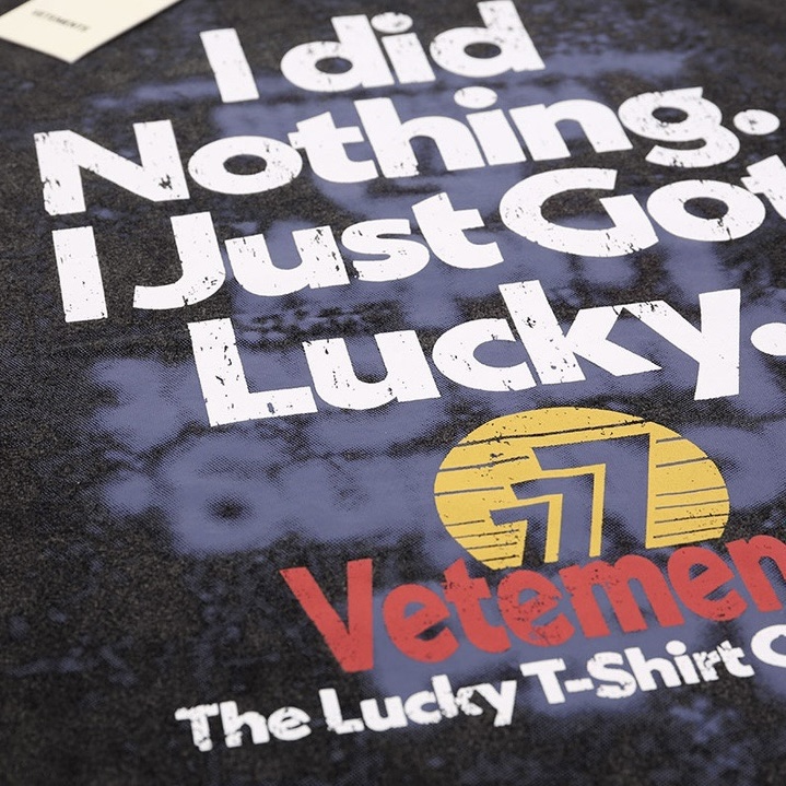 VTM “777” Lucky Vintage T-Shirt复古水洗做旧幸运水洗短袖T恤 - 图3