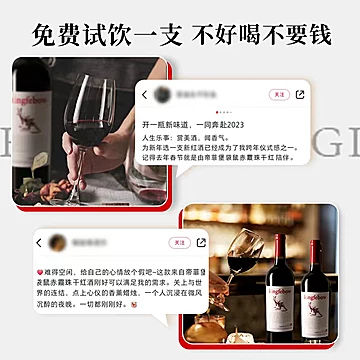 限时送1箱！澳洲进口袋鼠赤霞珠葡萄酒13瓶[600元优惠券]-寻折猪