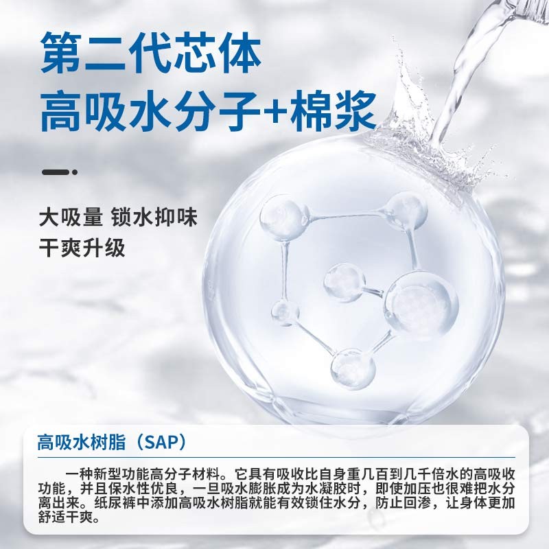 鸿福祥成人纸尿裤透气拉拉裤老人用男女通用尿不湿老年人专用尿垫-图0