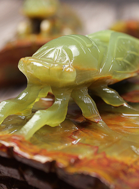 鸣禅天然玉石办公室简约风书房