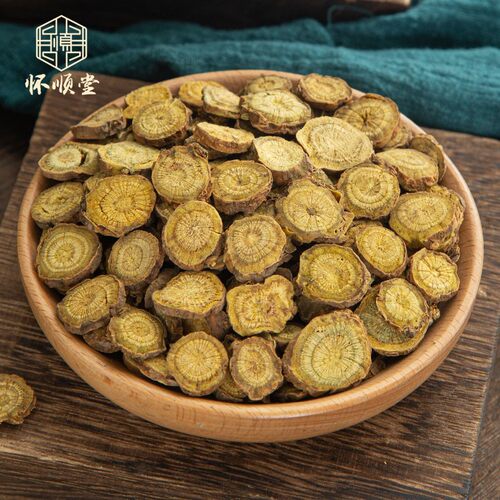 黄芩500g250g100克正品黄芹黄芩片黄芩粉黄芩根中药材可磨黄芩粉 - 图0