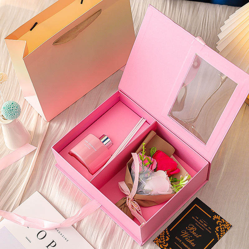 七夕情人节生日小礼物女生送女友女朋友妈妈闺蜜无火香薰礼盒高级