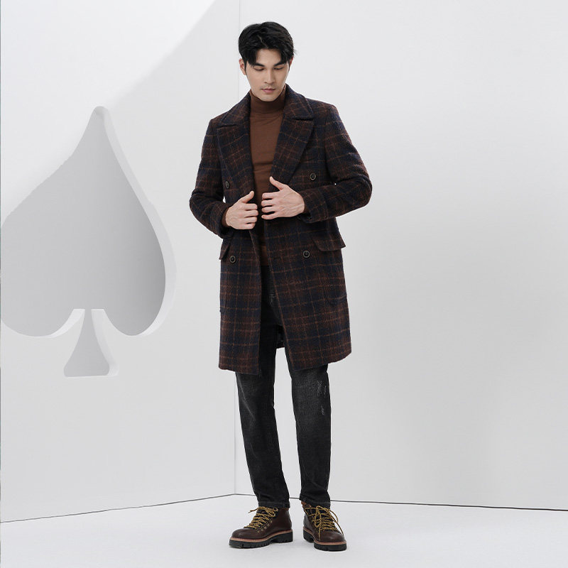 JDV奥莱旗舰店冬季折扣新品羊毛百搭加厚保暖毛呢大衣男士外套,淘宝优惠券,粉丝福利购,淘宝优惠卷