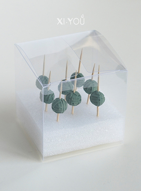 珍珠卡棉晾花泡沫垫diy蜡烛