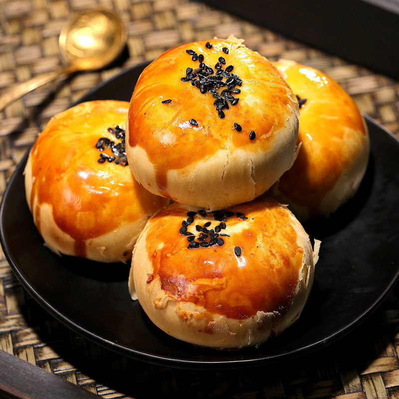 面包整箱早餐小零食雪媚娘蛋黄酥 享鲜人传统糕点