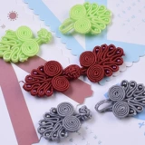 Китайская новогодняя пряжка в стиле ретро мужчин и женщин -знаменитостей в стиле декоративная одежда.