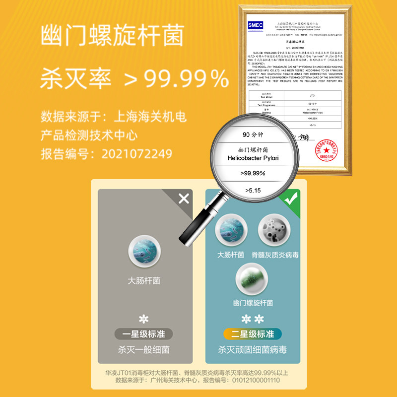 华凌jt01台式家用小型厨房消毒碗柜 华凌厨卫消毒柜