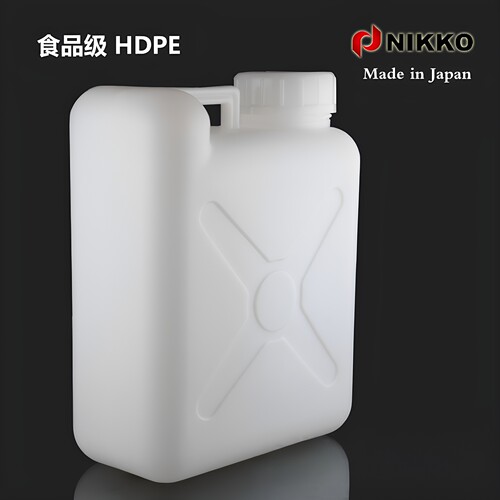 塑料方桶放水桶加厚10L20L龙头壶HDPE大口液体桶储水桶进口NIKKO - 图0