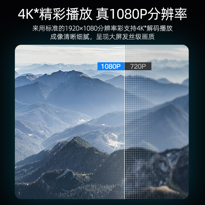2022微影m8-a家用办公会议4k投影仪 微影投影机