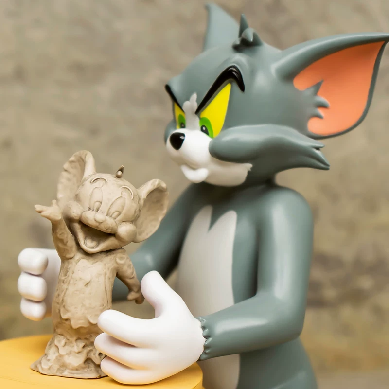 SOAP Studio Кот и мышь анимация подлинный авторизованный Mud Evreon статуя статуя для коллекции подарок