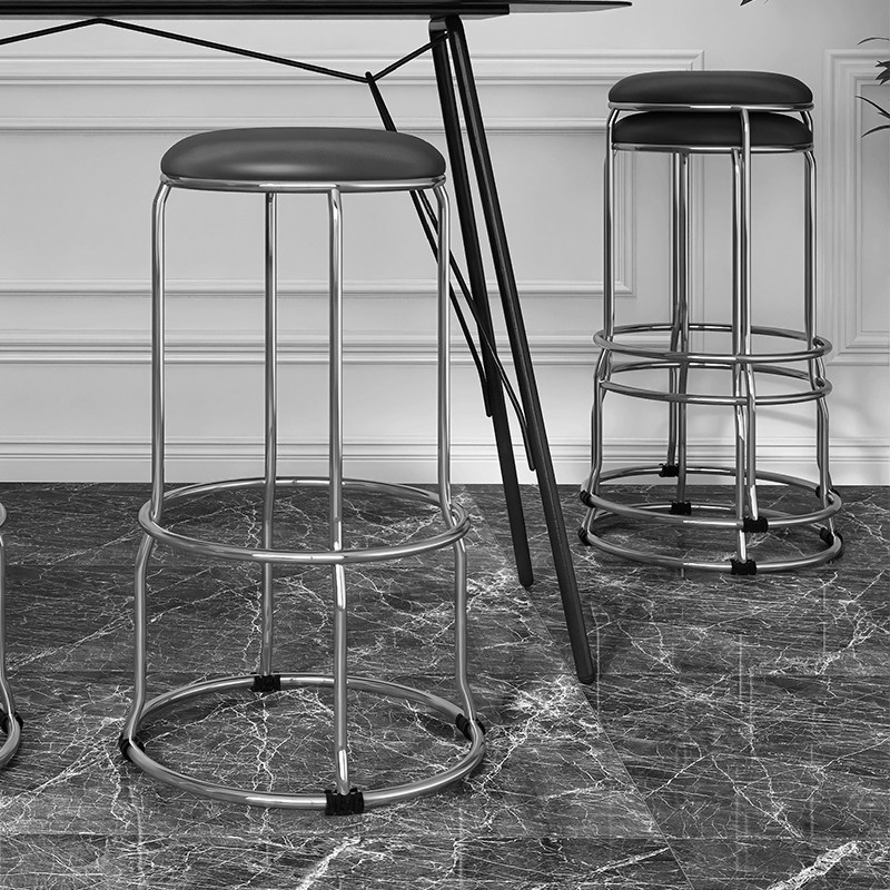 高脚凳吧台凳轻奢家用加高设计师原创餐厅简约时尚咖啡前台阳台,淘宝优惠券,粉丝福利购,淘宝优惠卷