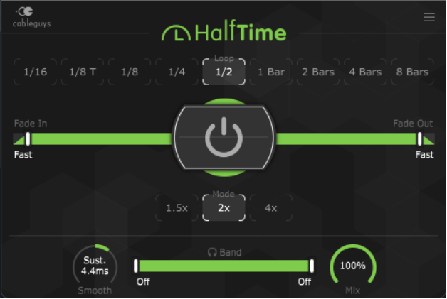 HalfTime 一键缓降减速节奏器插件 Win/Mac - 图0