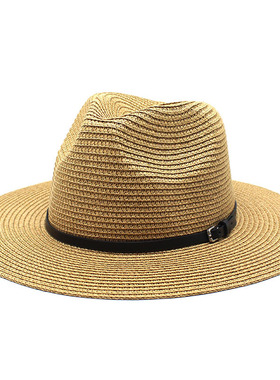 20-color summer foldable wide flat brim straw  for sunhat