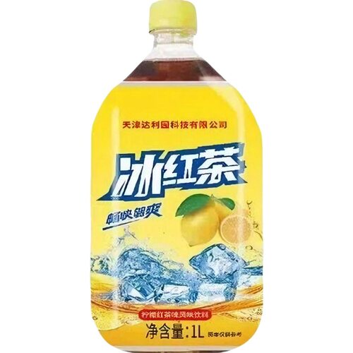 甄选调酒专用1L青梅绿茶大瓶绿茶果香浓郁甘醇口感清爽 - 图3