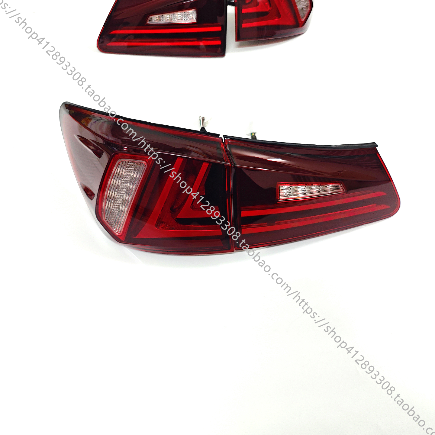 06-12款凌志IS250 IS300 IS350 改装LED后尾灯刹车倒车转向灯总成 - 图2