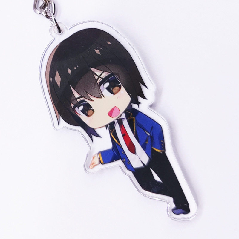透明亚克力钥匙扣DIY 创意动漫周边卡通人物挂件明星人形立牌,淘宝优惠券,粉丝福利购,淘宝优惠卷