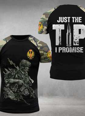 2022 Summer ARMY-VETERANT Shirt Men'S Spanish Portuguese