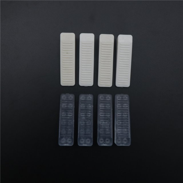 4pcs/pack 64*18*14mm Rubber Door Stop Stoppers Block Wedge D - 图1