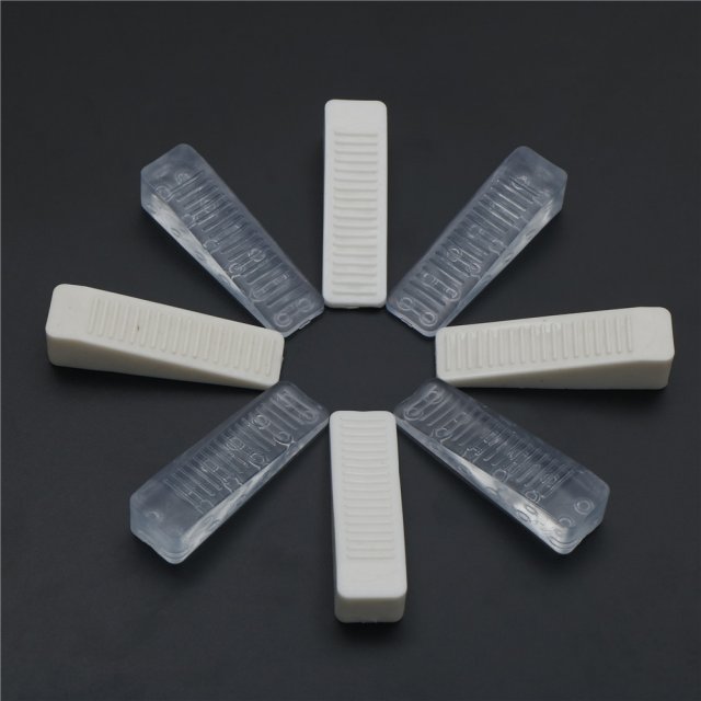 4pcs/pack 64*18*14mm Rubber Door Stop Stoppers Block Wedge D - 图0